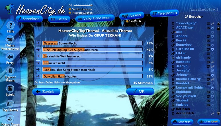 Community polls