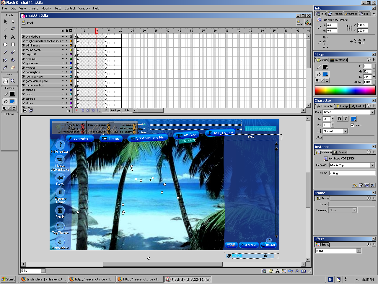 Flash project