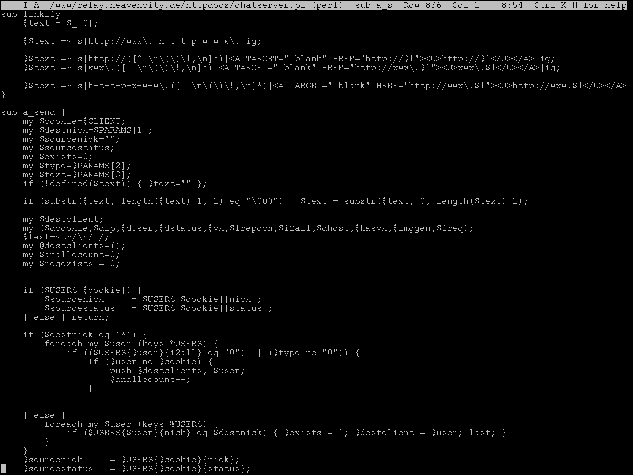 Chatserver source 1
