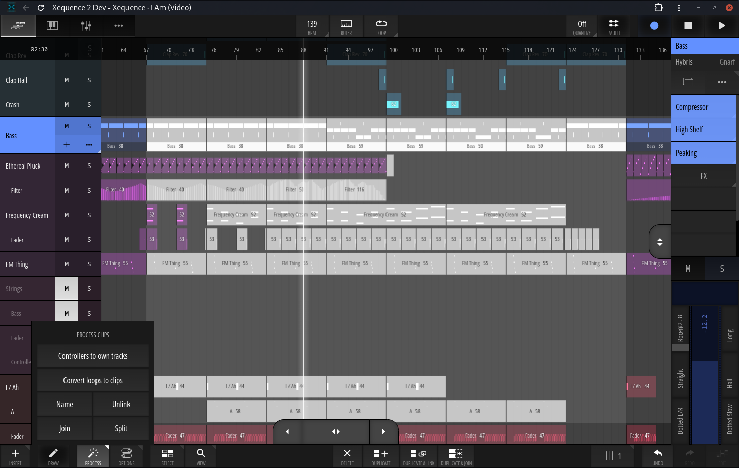 Arranger & Process Clips