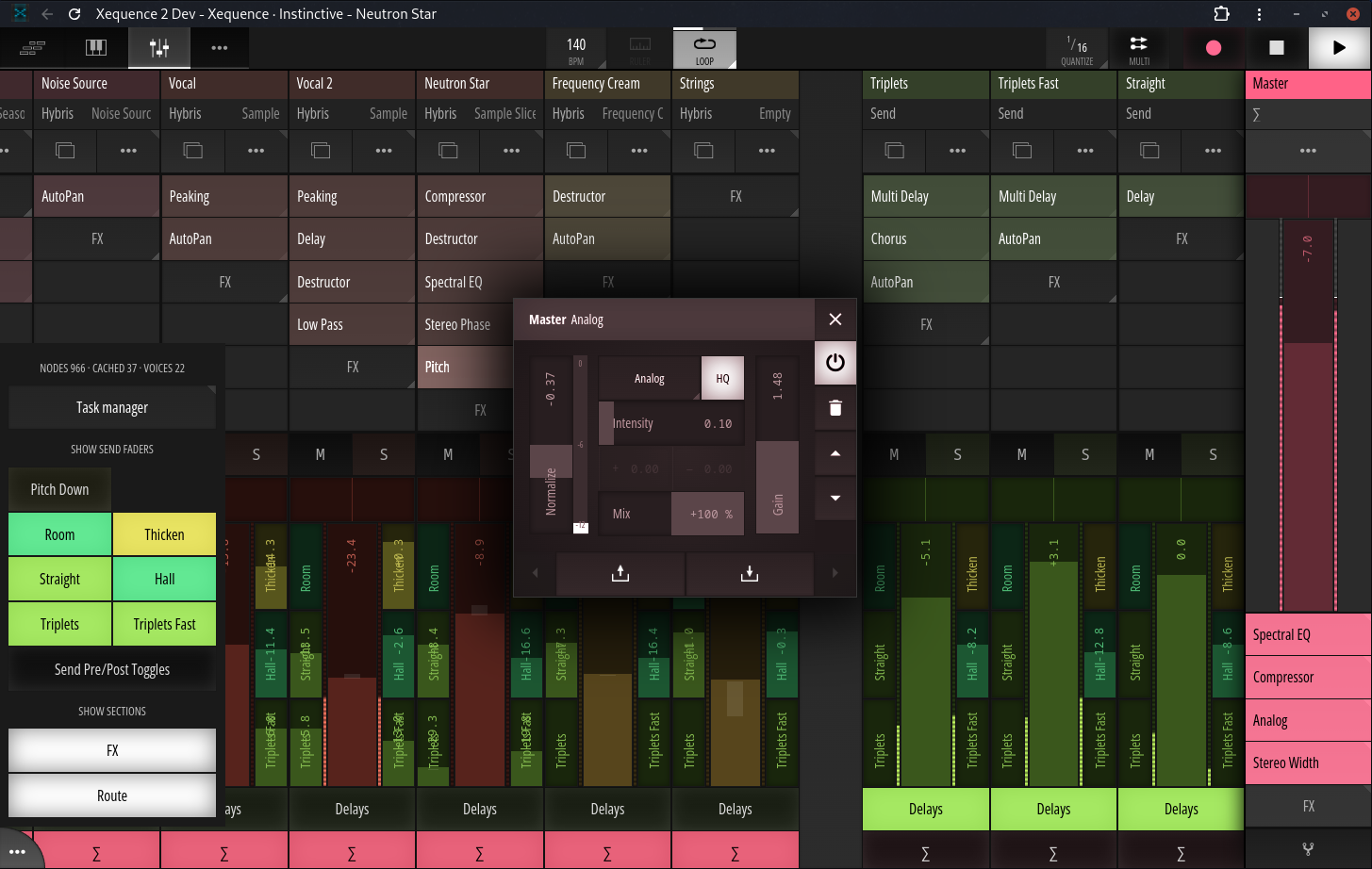 Mixer Configuration